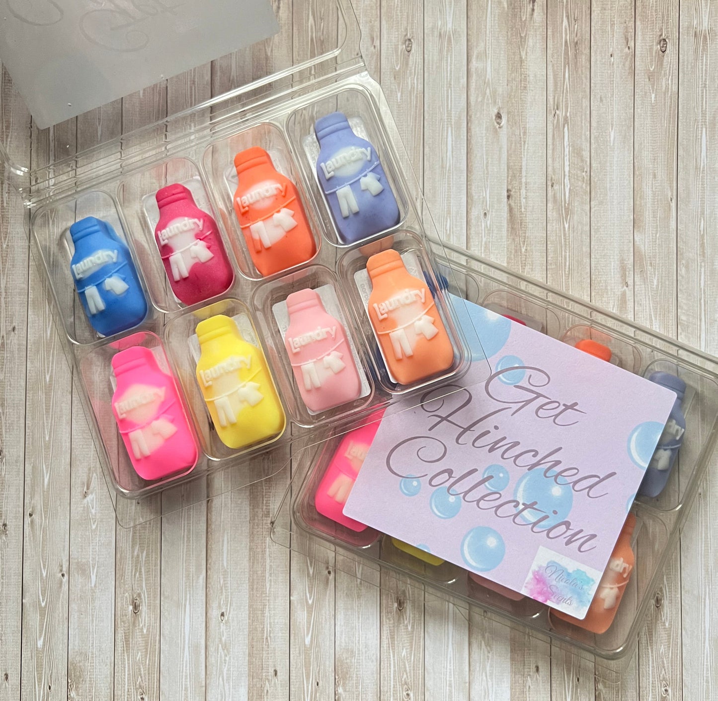 Get Hinched Laundry Bottle Samples Box