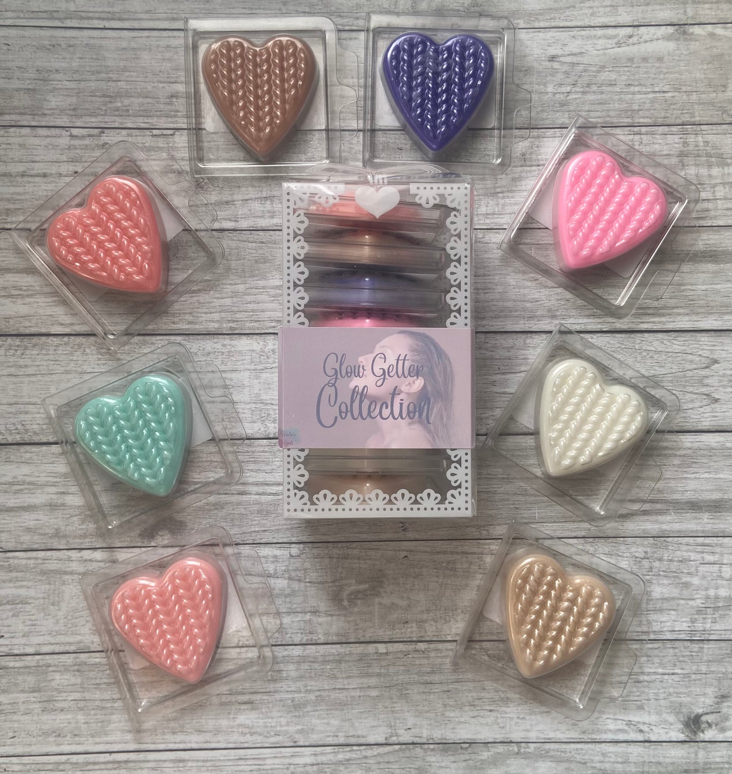 Knitted Heart Collection Sets