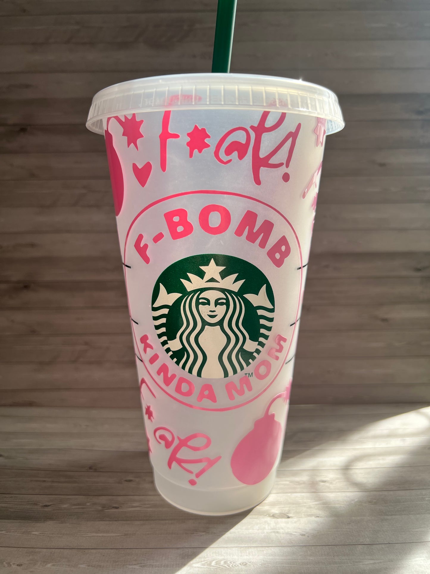 Vinyl Pattern Plastic Tumblers
