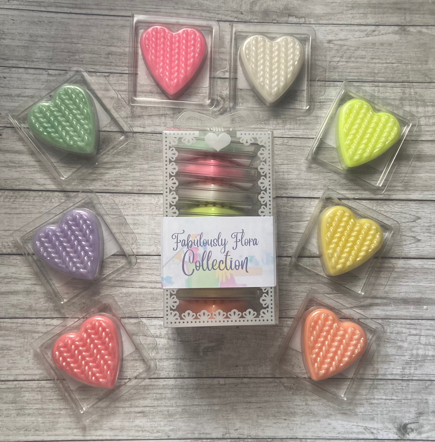 Knitted Heart Collection Sets