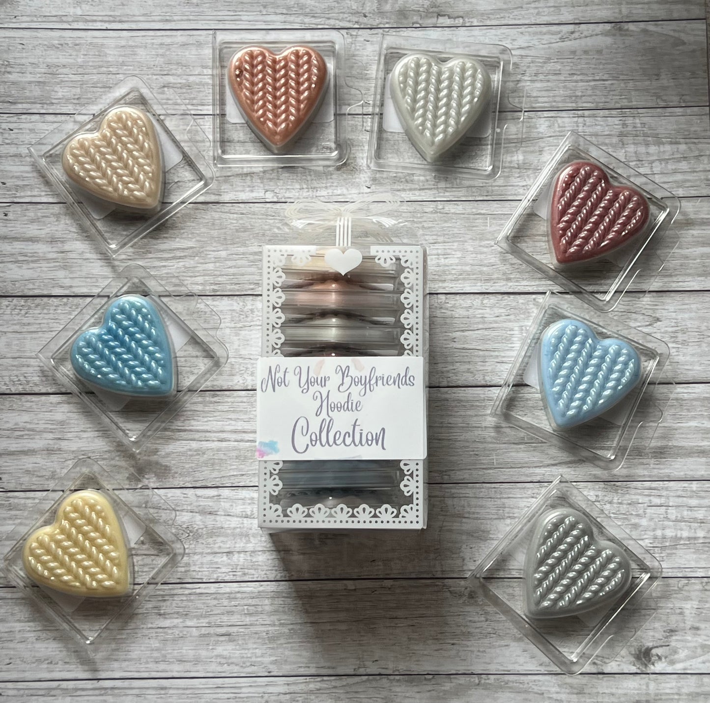 Knitted Heart Collection Sets