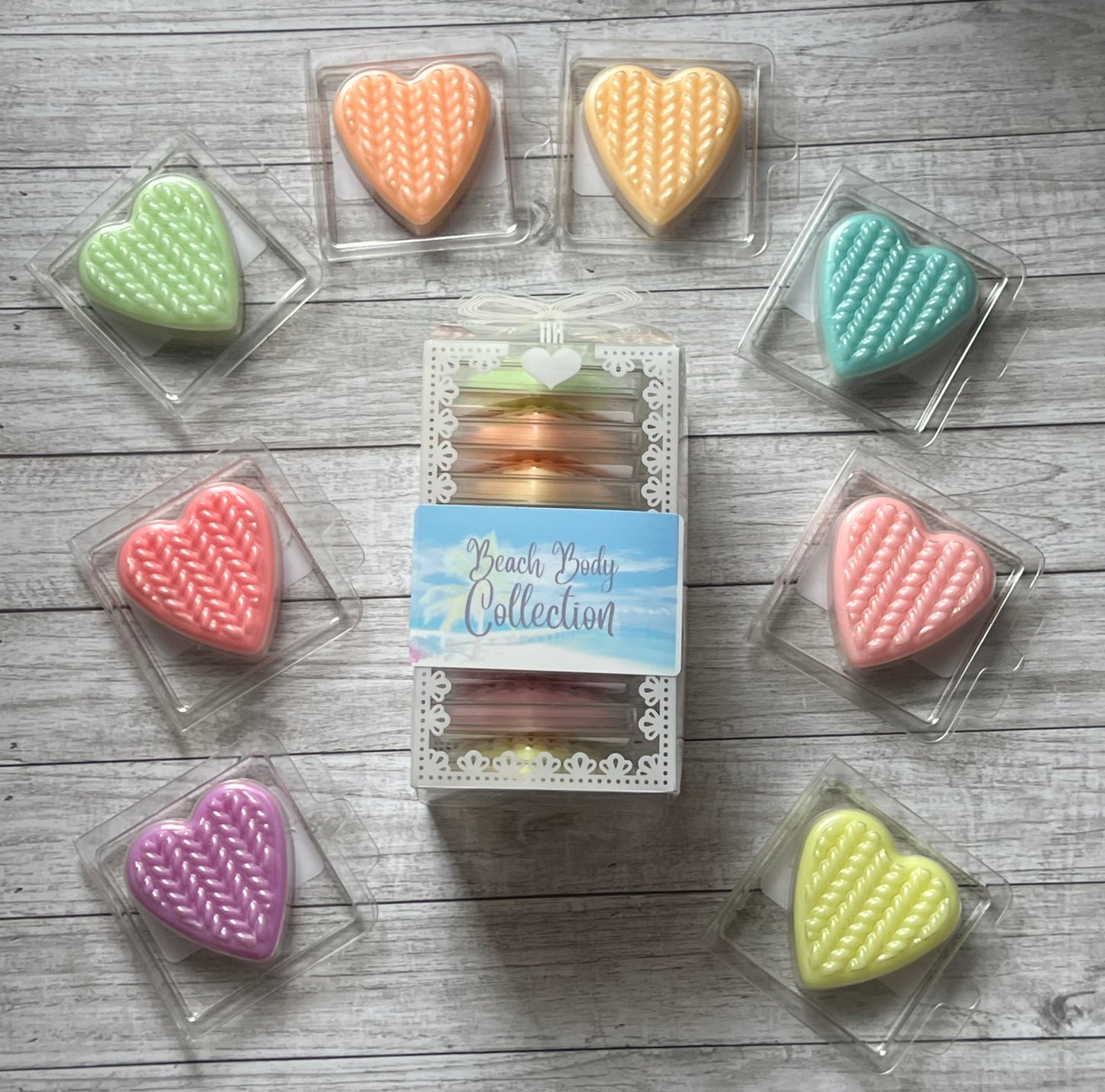 Knitted Heart Collection Sets