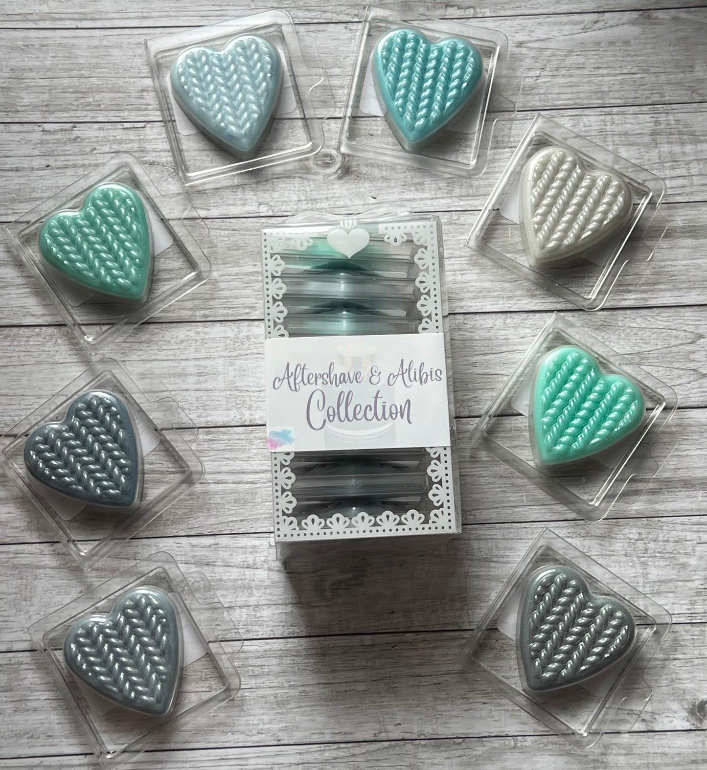 Knitted Heart Collection Sets
