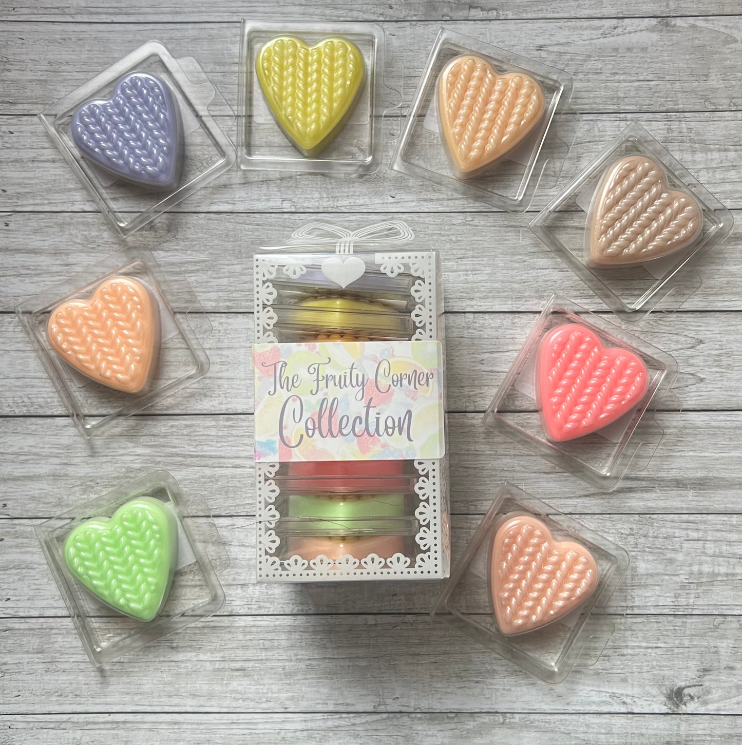 Knitted Heart Collection Sets