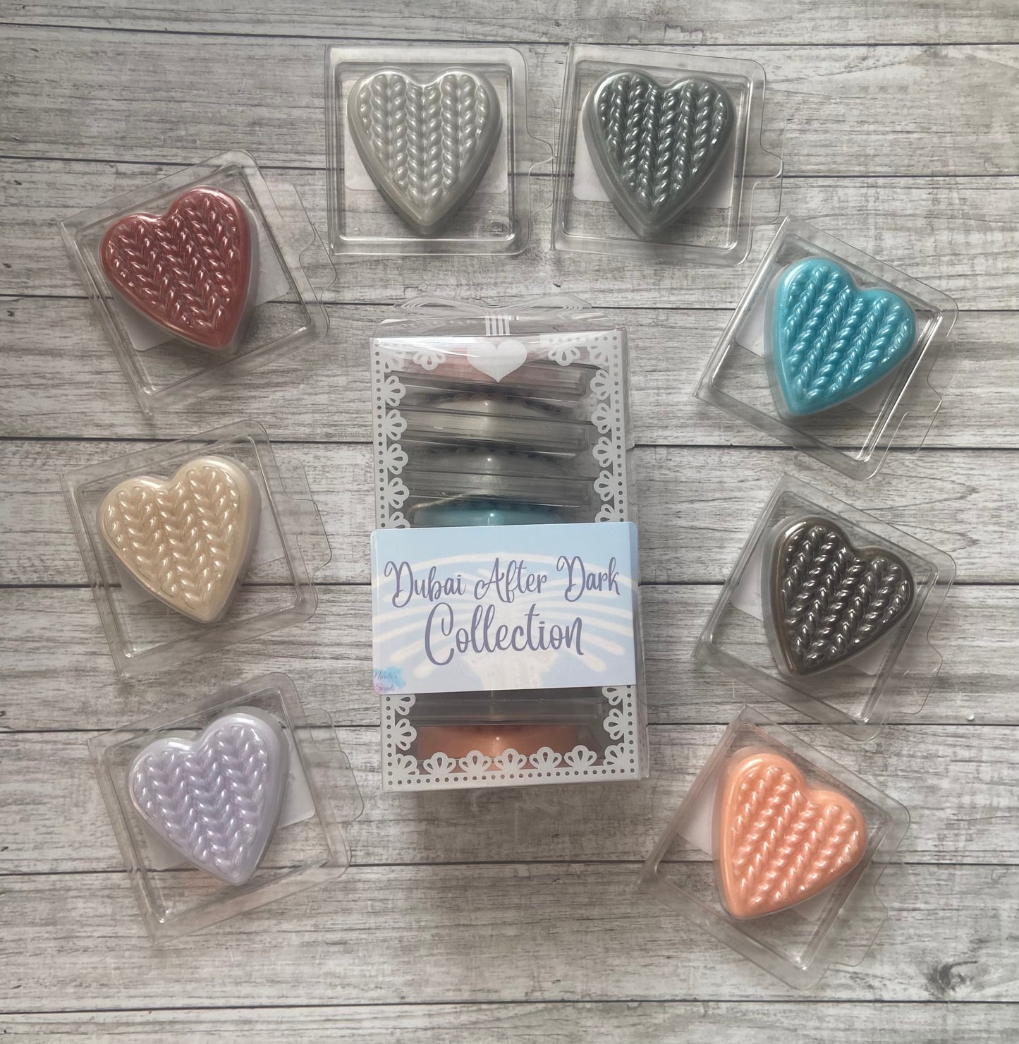 Knitted Heart Collection Sets