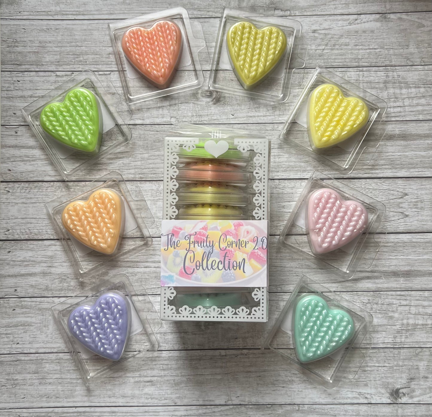 Knitted Heart Collection Sets