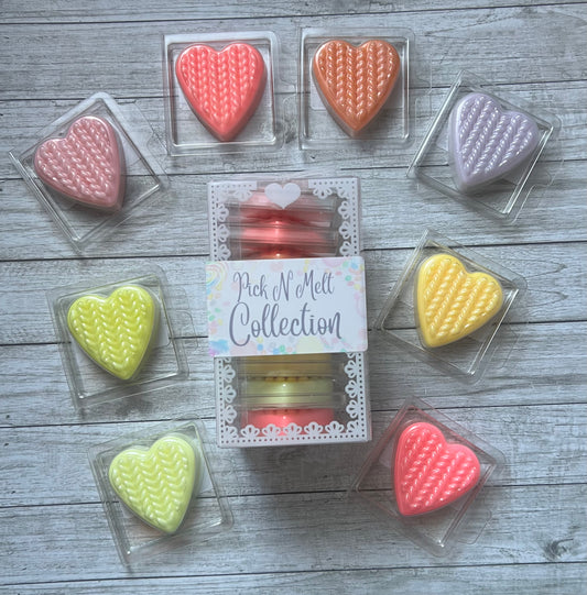 Knitted Heart Collection Sets
