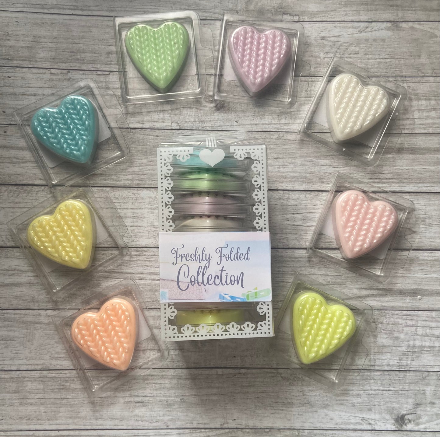 Knitted Heart Collection Sets