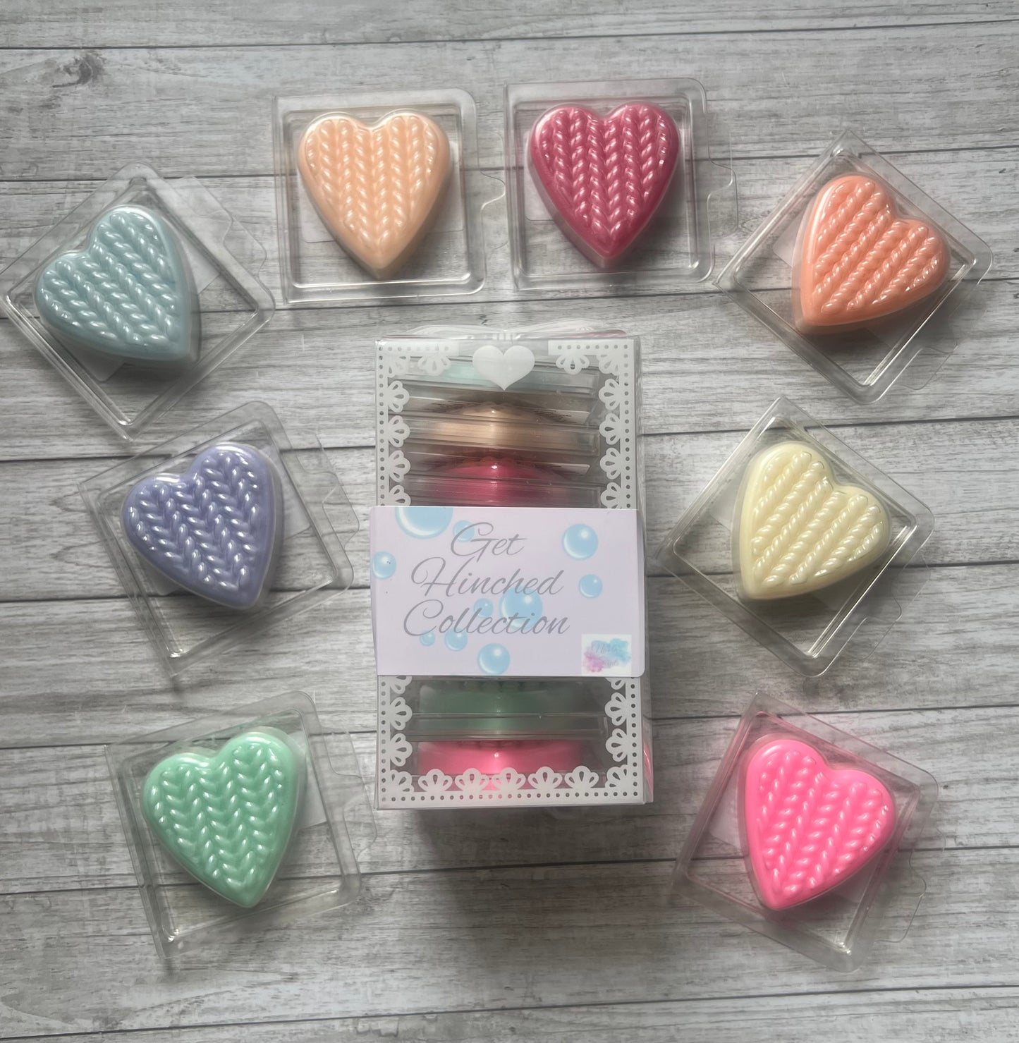 Knitted Heart Collection Sets