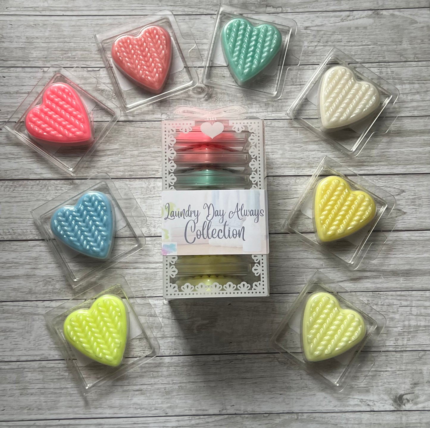Knitted Heart Collection Sets
