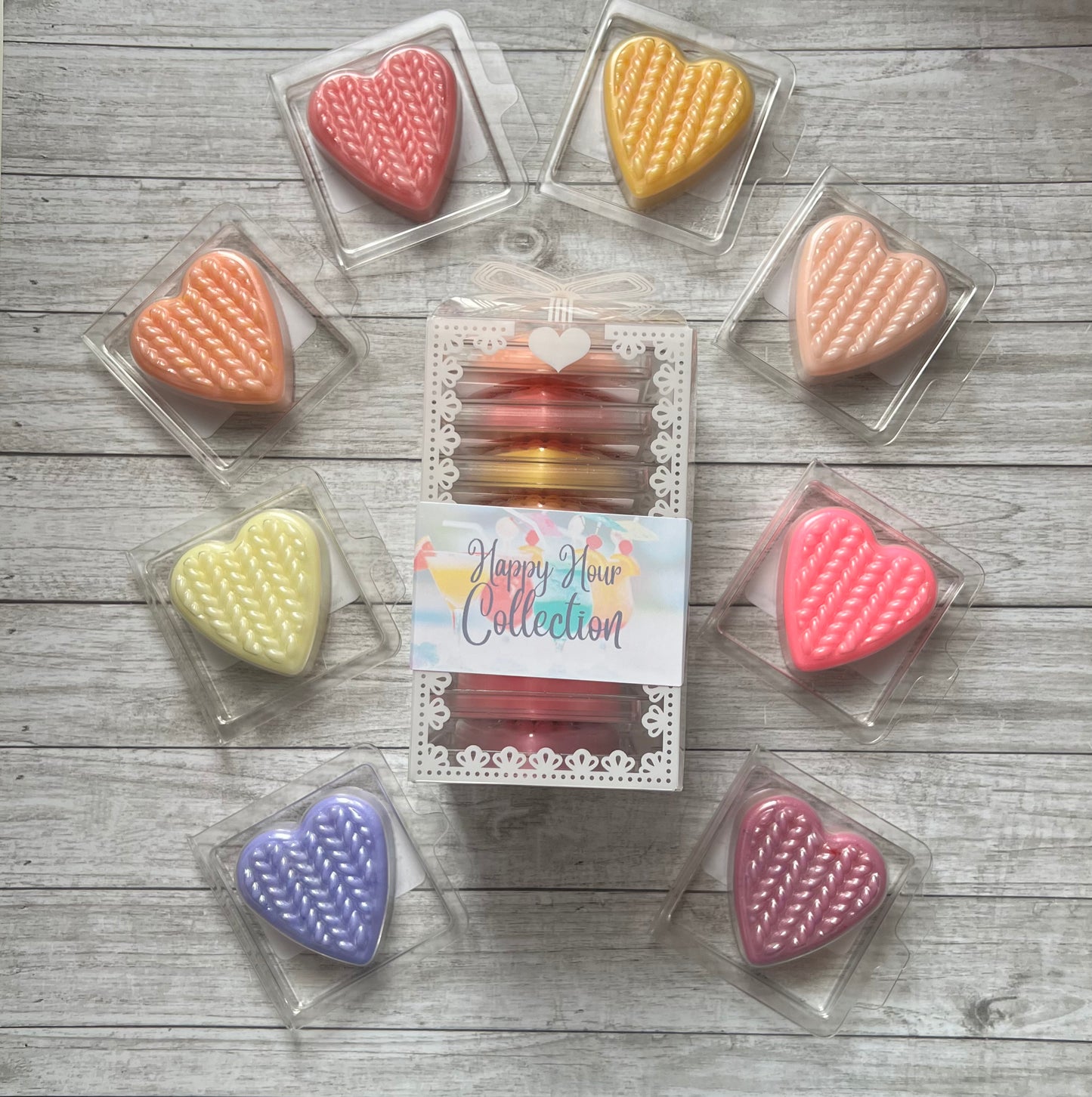 Knitted Heart Collection Sets