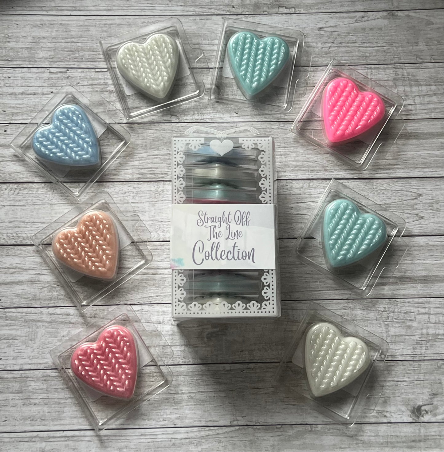 Knitted Heart Collection Sets