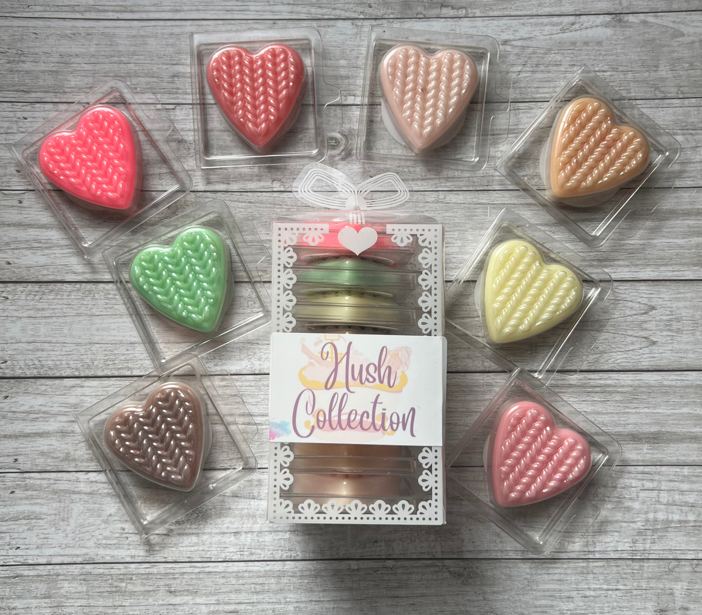 Knitted Heart Collection Sets
